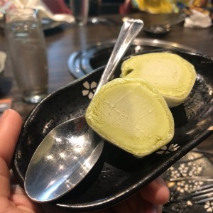 Mochi de matcha