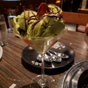 Helado de Matcha