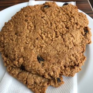 Galleta de avena con pasas