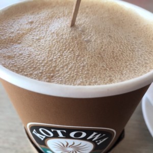 Capuccino latte con stevia 