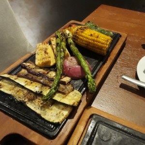 vegetales a la parrilla