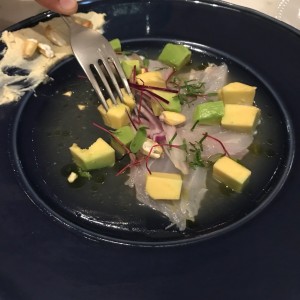 tiradito de pargo