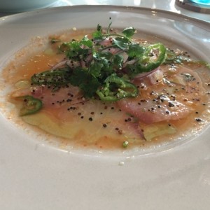 tiradito de robalo