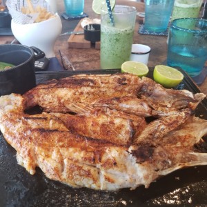 Pescado a la parrilla