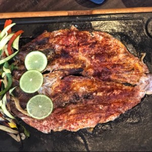 Pescado a la Brasa