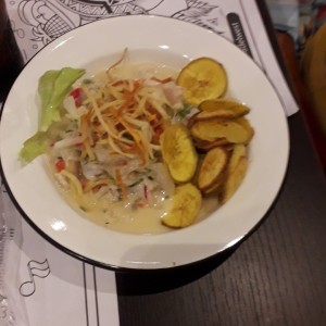 ceviche de pescado 