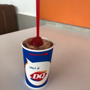 Chocolate fresa blizzard