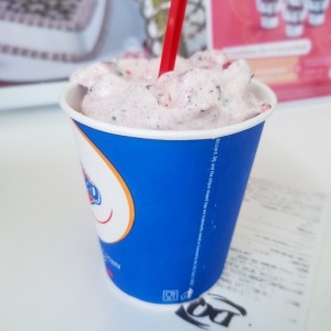 Blizzard de oreo - fresa