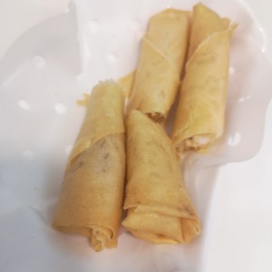 Rollitos de camaron 