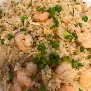 Arroz con camarones