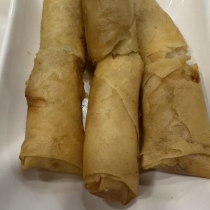 Rollitos de langostinos