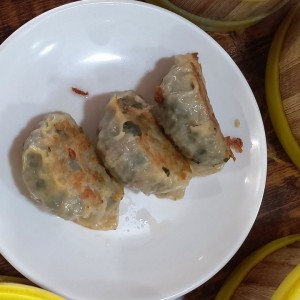 Dim Sum - Wo Tip de cebollina a la plancha