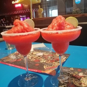 Margaritas de fresa