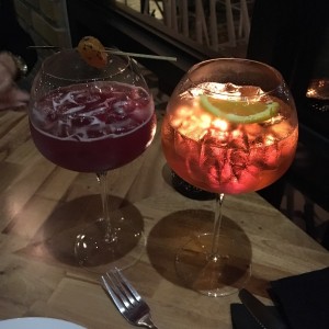 Sangria y aperol spritz