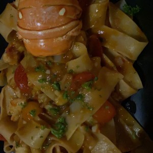 Pappardelle al Sugo di Aragosta