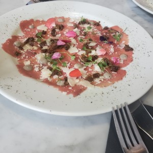 carpaccio de Res