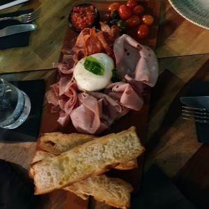 Antipasti - Burrata Antipasto Delux