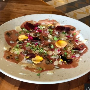 carpaccio de carne