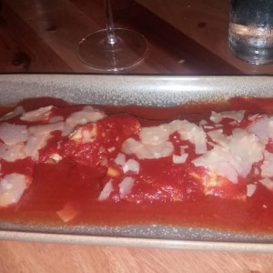 raviolis de ricotta en salsa pomodoro 