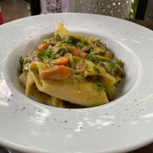 Pasta Bombardoni alla Giardiniera 