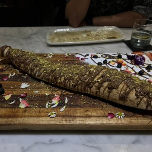 Super Calzone di Nutella in Pala