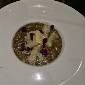 Risoto capesante al tartufo