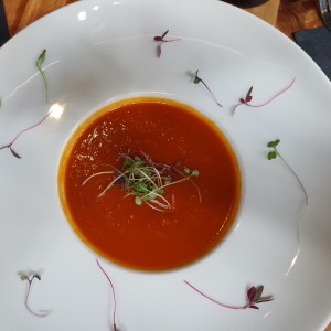 sopa de tomate