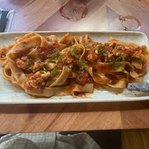 Papardelle al sugo di aragosta