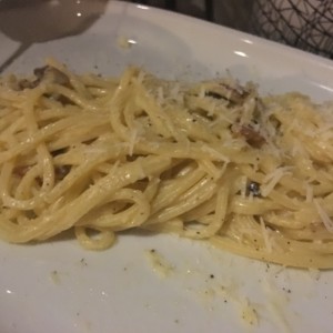 spaguetti a la carbonara