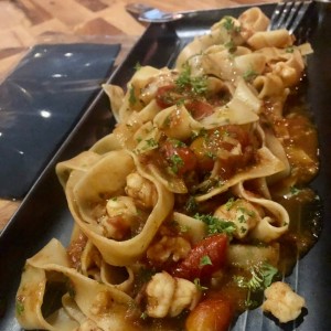 Pappardelle al Sugo di Aragosta