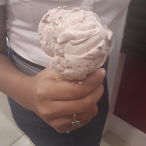 el segundo helado de braunie