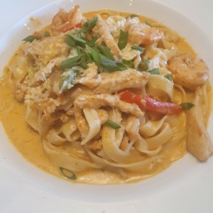 chicken and shrimp cajun pasta