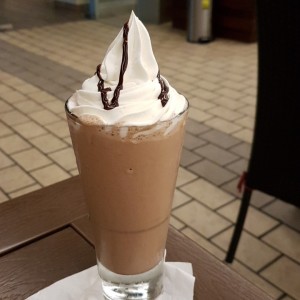 shake de chocolate