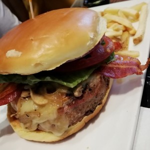 Mushroom Onion Burguer