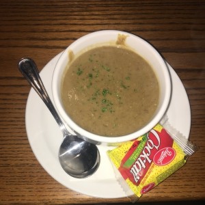 sopa de lentejas