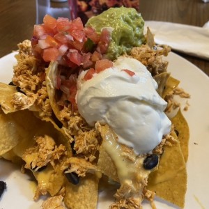 Nachos de pollo