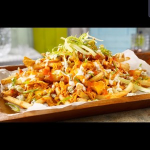 loaded buffalo fries