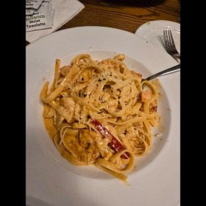 CAJUN SHRIMP & CHICKEN PASTA