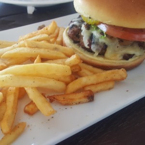 Mushroom Burger ($15.00)