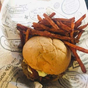 Casco Burguer con camote