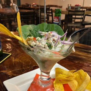 Entradas - Ceviche de Corvina