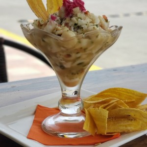 Entradas - Ceviche de Corvina