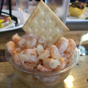 ceviche de camarones 