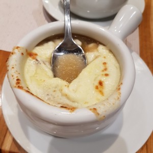 sopa de cebolla