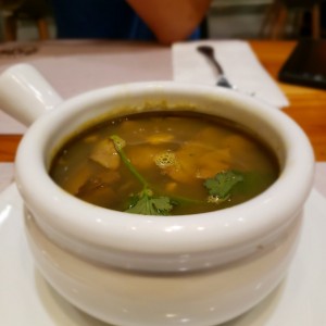 sopa de lentejas