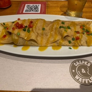 crepes Pollo Thai