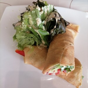 Crepes de salmon