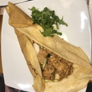 Crepe de pollo