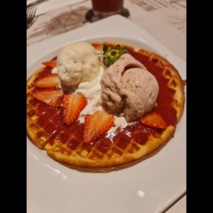 waffle fresa
