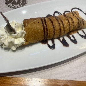 Crepe de Nutella y Banana